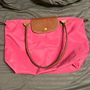 Longchamp Le Pliage Tote Bag pink